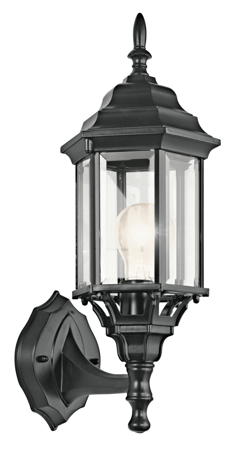 Kichler Canada - 49255BK - One Light Outdoor Wall Mount - Chesapeake - Black