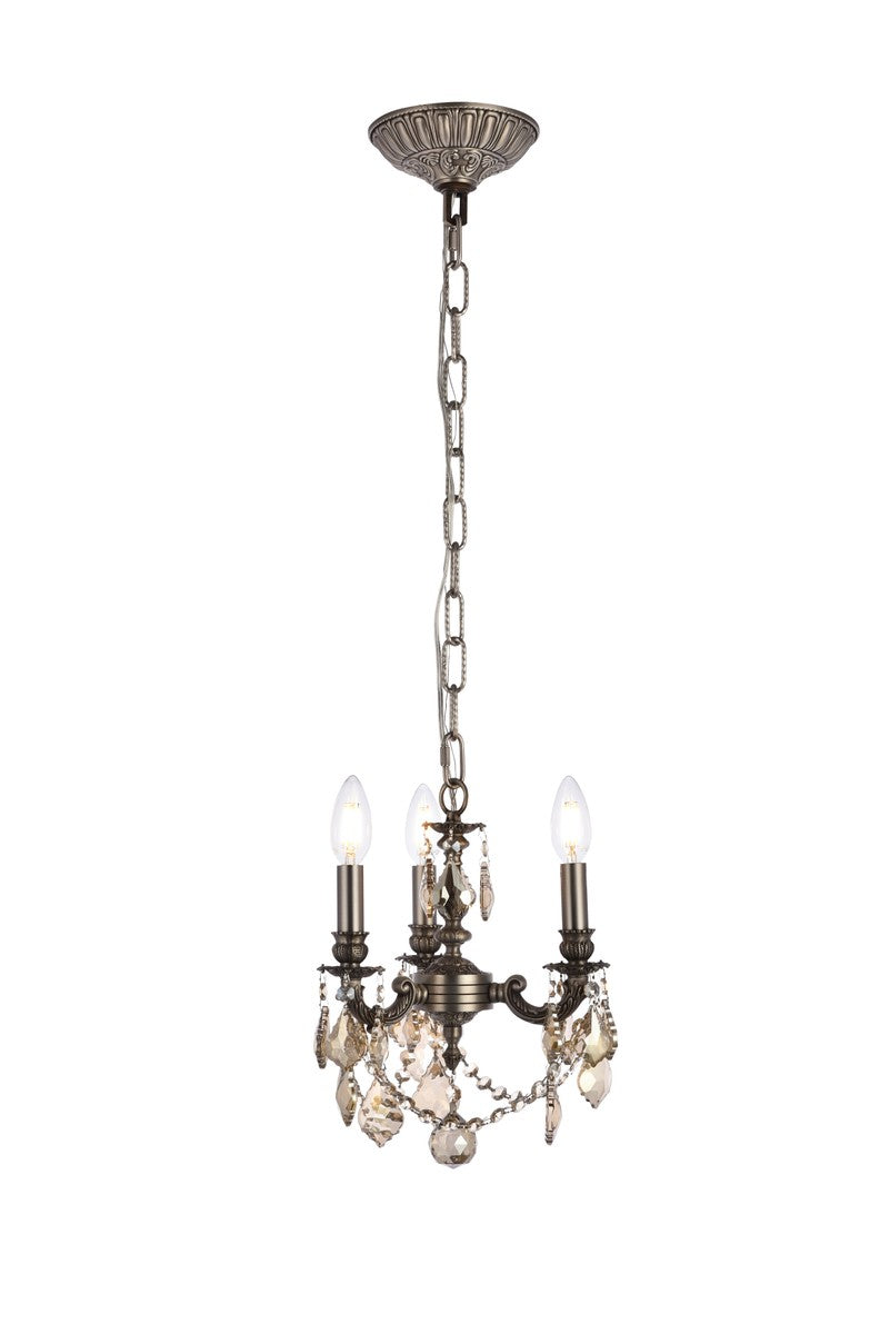 Lillie Three Light Pendant in Pewter - available from The Lighting Shoppe, trusted by Canadian homeowners