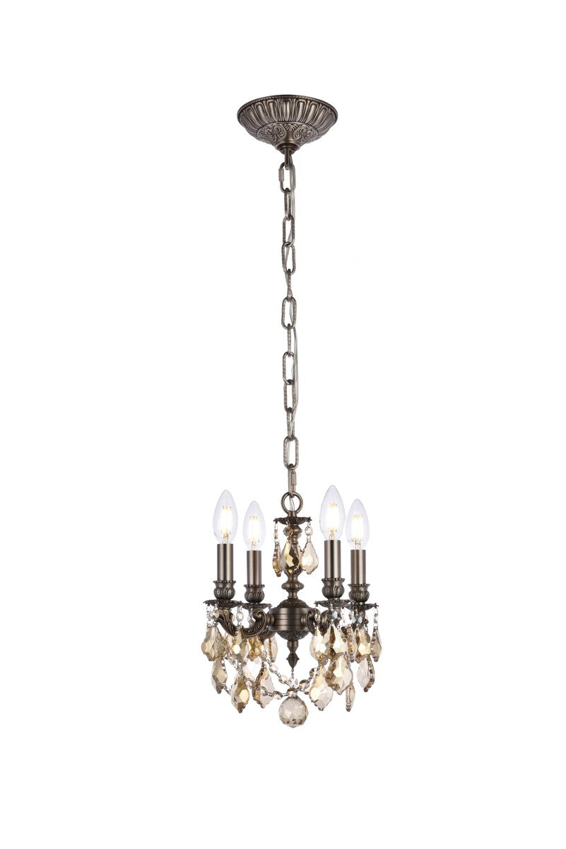 Lillie Four Light Pendant in Pewter - available from The Lighting Shoppe, trusted by Canadian homeowners