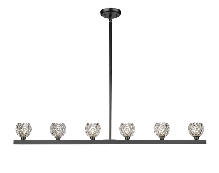 Papillon 6-Light Linear Suspension Dining Light thelightingshoppe.ca