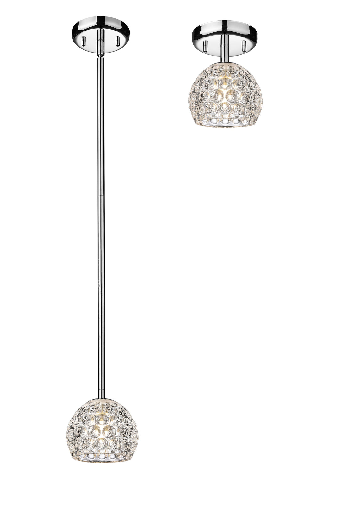 Papillon Mini Pendant/Flush Dual Mount Modition Lighting