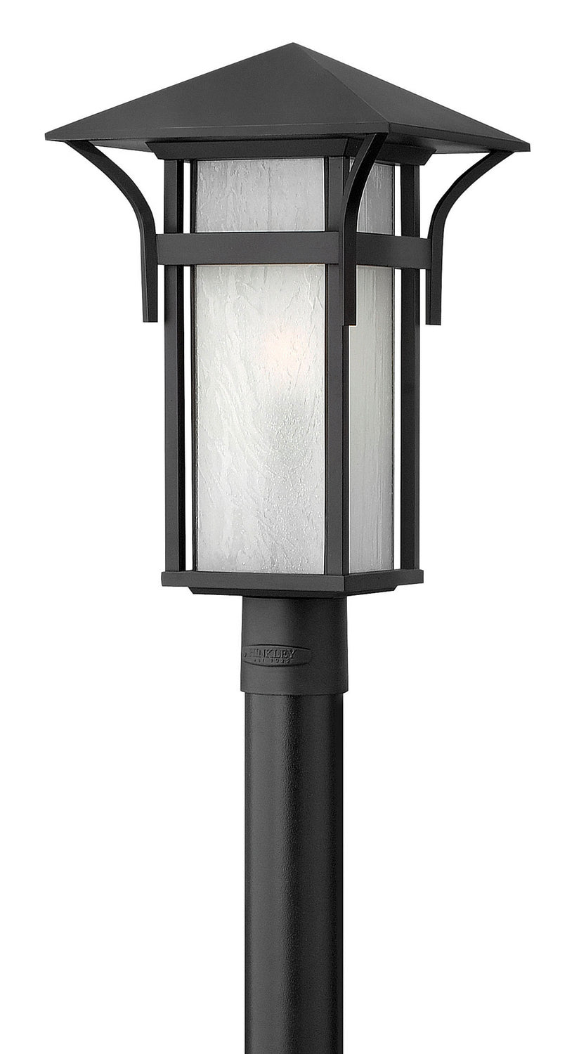 Harbor LED Post Top or Pier Mount Lantern in Satin Black - available from The Lighting Shoppe, trusted by Canadian homeowners
