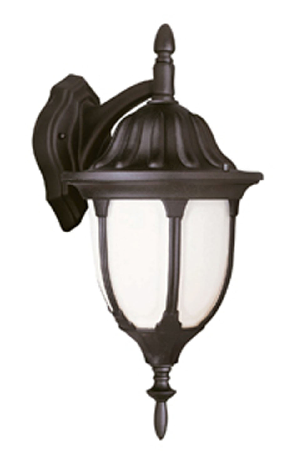 Hamilton One Light Wall Lantern in Black - available from The Lighting Shoppe, trusted by Canadian homeowners