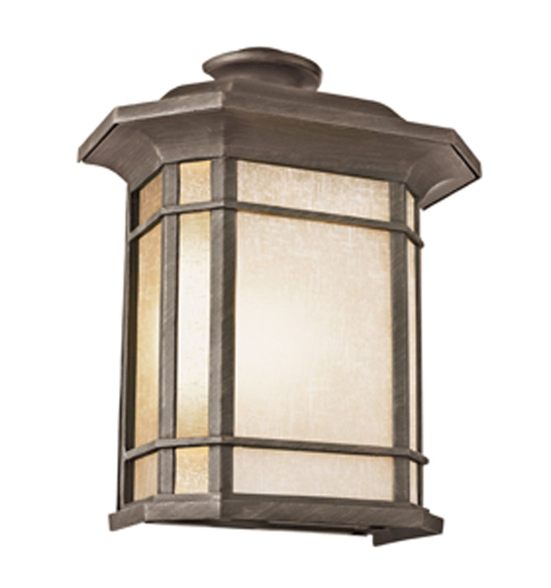 San Miguel Two Light Pocket Lantern in Rust - available from The Lighting Shoppe, trusted by Canadian homeowners