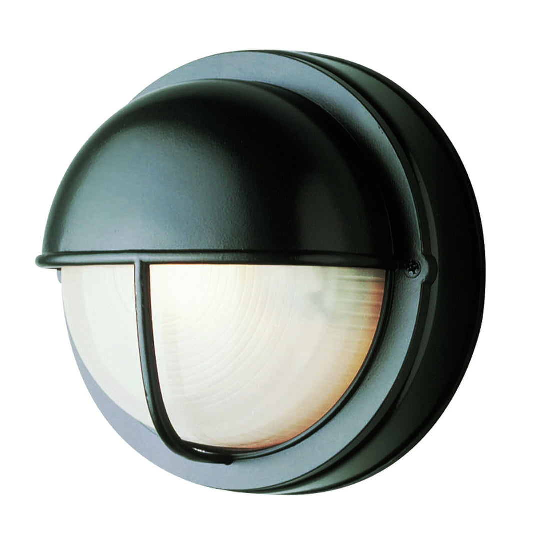 Well One Light Bulkhead in Black - available from The Lighting Shoppe, trusted by Canadian homeowners