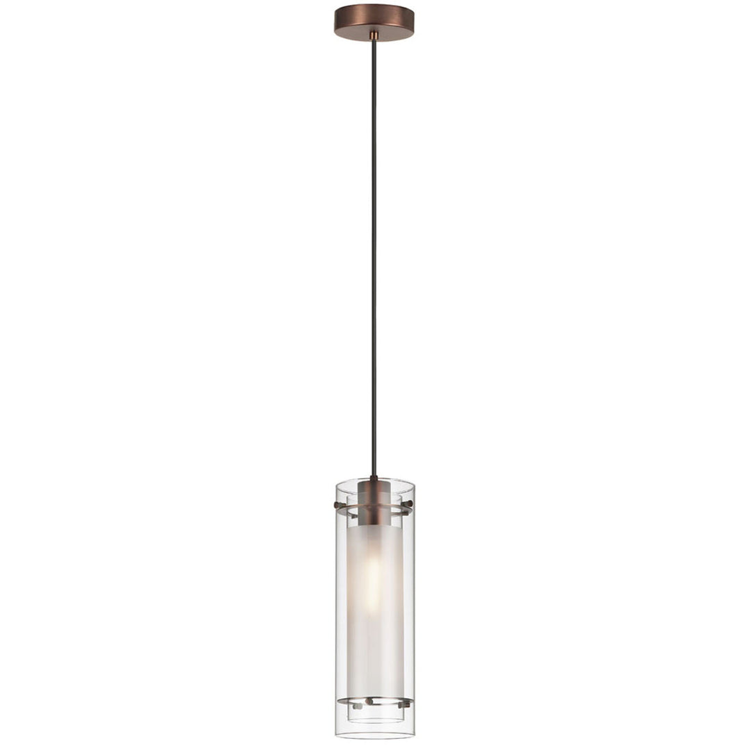 Pasha One Light Pendant in Oil Brushed Bronze - available from The Lighting Shoppe, trusted by Canadian homeowners