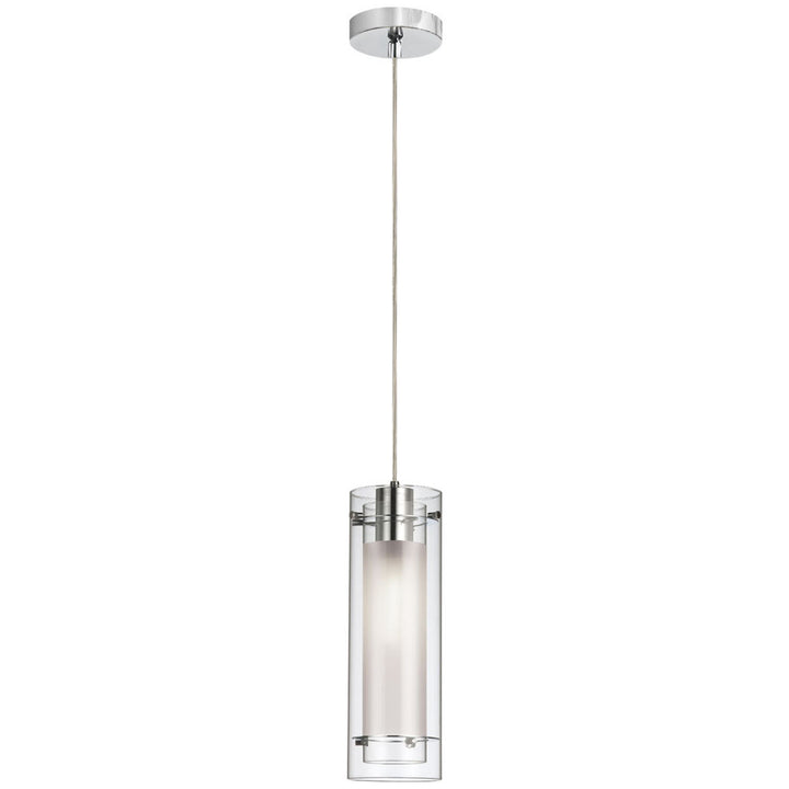 Pasha One Light Pendant in Polished Chrome - available from The Lighting Shoppe, trusted by Canadian homeowners