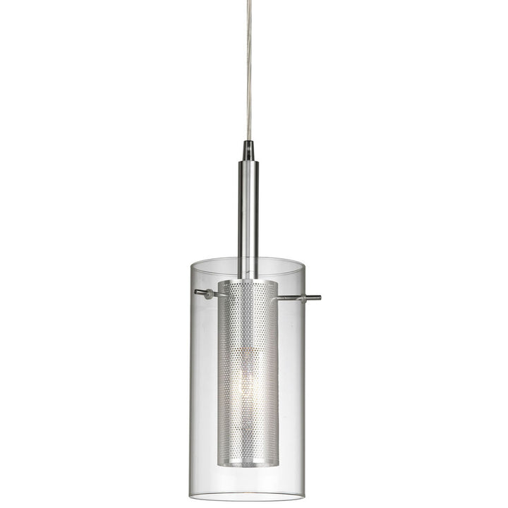 Percy One Light Pendant in Polished Chrome - available from The Lighting Shoppe, trusted by Canadian homeowners