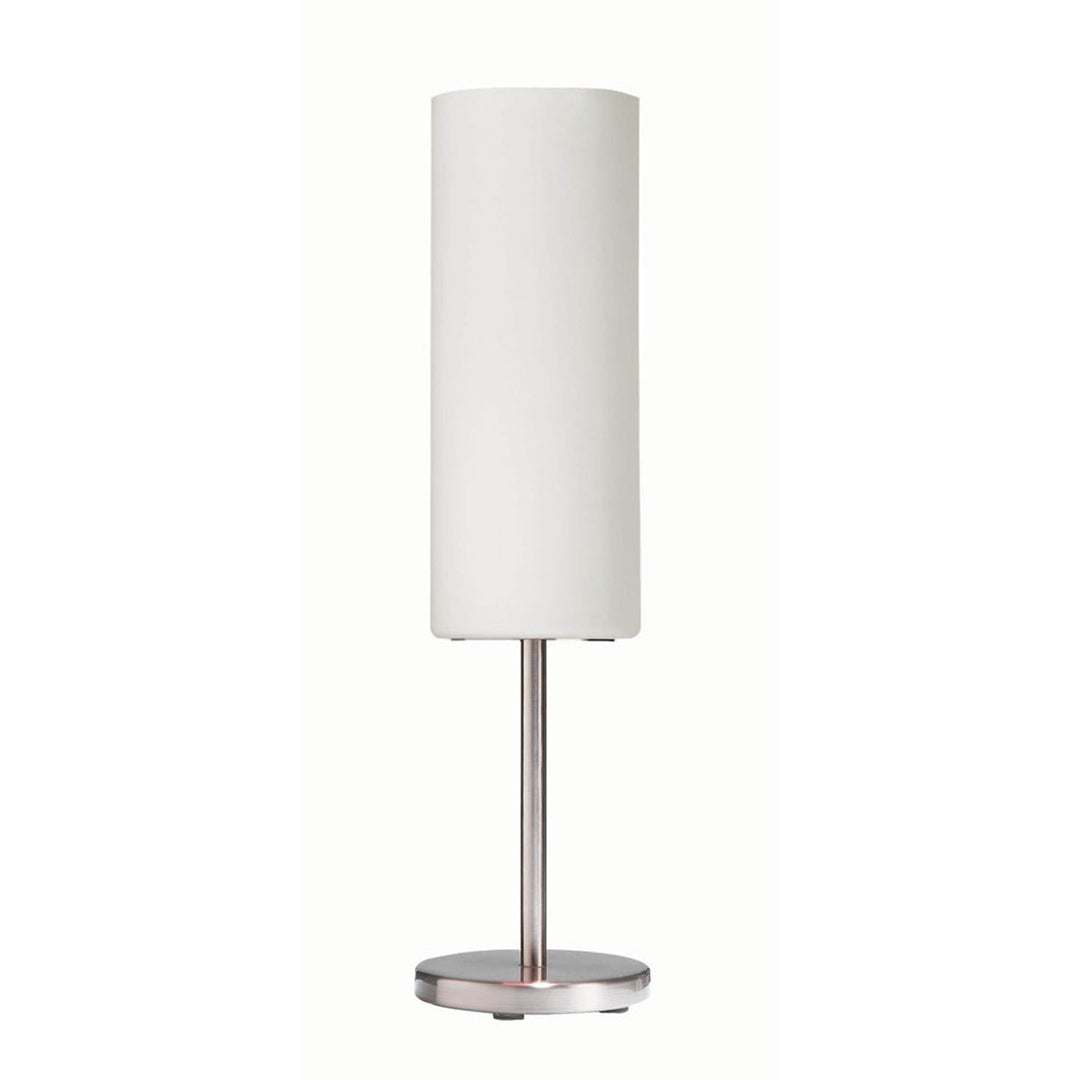 Paza One Light Table Lamp in White - available from The Lighting Shoppe, trusted by Canadian homeowners