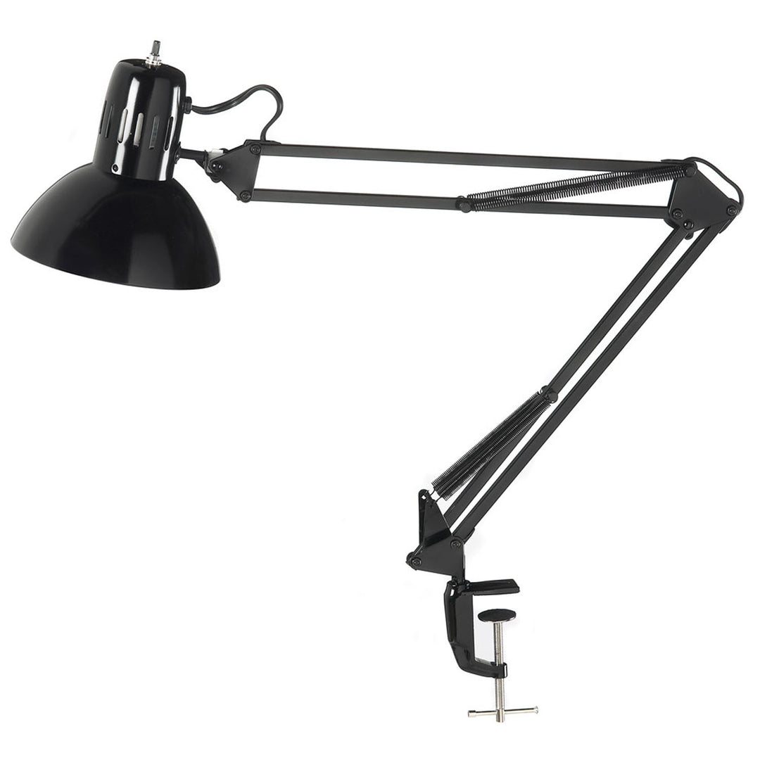 Task Lamps One Light Table Lamp in Black - available from The Lighting Shoppe, trusted by Canadian homeowners