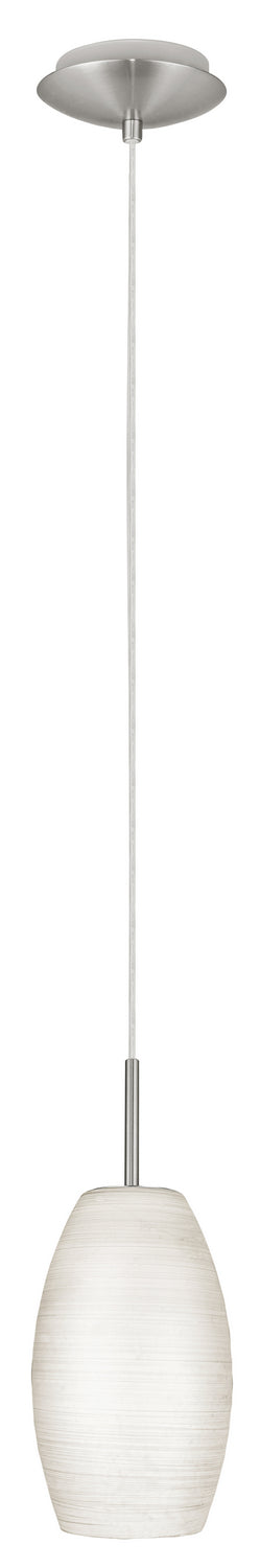 Eglo Canada - 88953A - One Light Pendant - Batista 1 - Matte Nickel