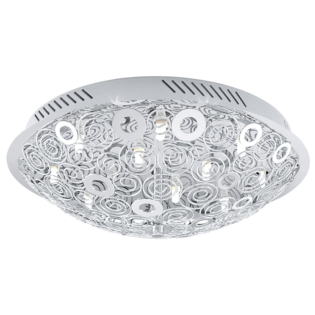 Eglo Canada - 90149A - 12 Light Ceiling Mount - Cromer - Chrome