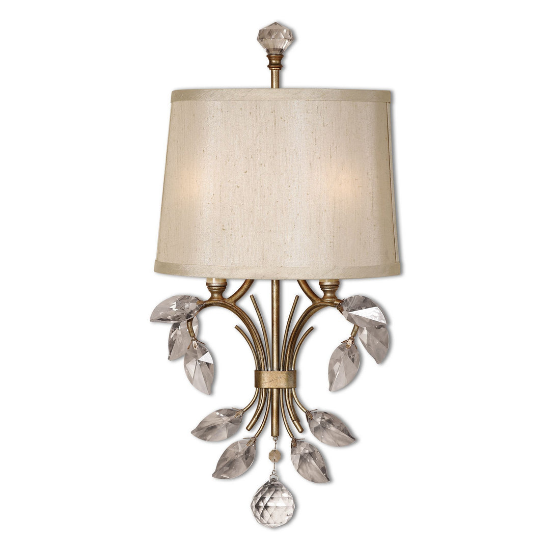 Alenya Two Light Wall Sconce in Burnished Gold - available from The Lighting Shoppe, trusted by Canadian homeowners