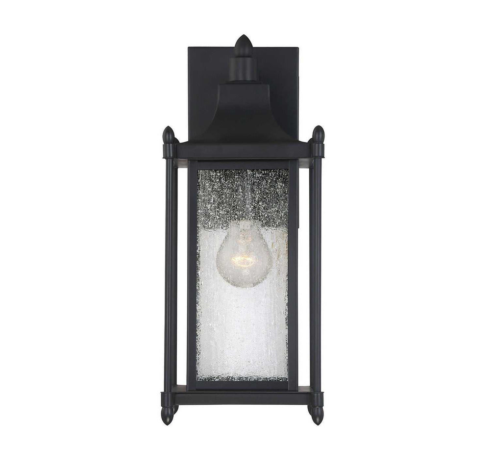 Dunnmore One Light Wall Mount in Black Savoy House