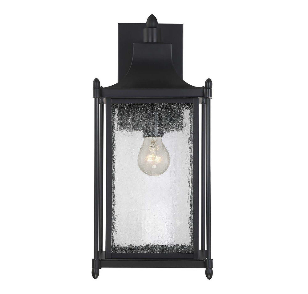 Dunnmore One Light Wall Mount in Black Savoy House