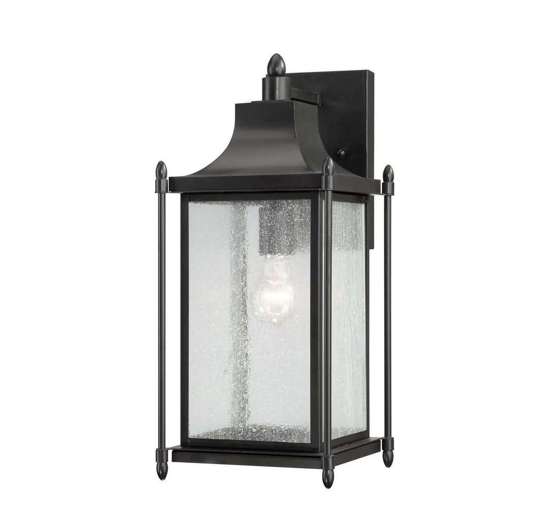 Dunnmore One Light Wall Mount in Black Savoy House