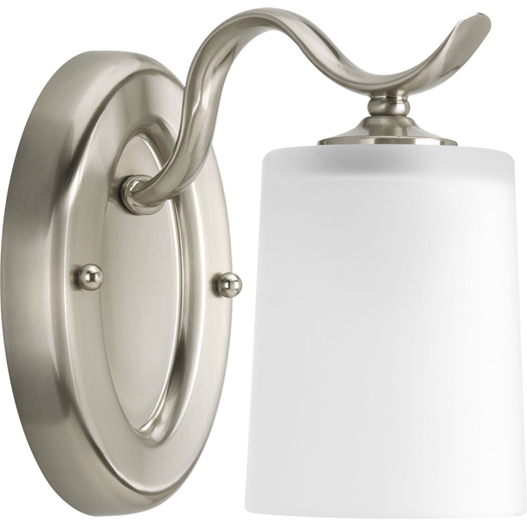 Inspire One Light Bath in Brushed Nickel - available from The Lighting Shoppe, trusted by Canadian homeowners