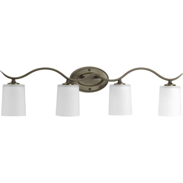 Inspire Four Light Bath in Antique Bronze - available from The Lighting Shoppe, trusted by Canadian homeowners