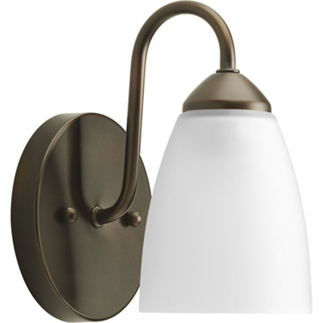 Gather One Light Bath in Antique Bronze - available from The Lighting Shoppe, trusted by Canadian homeowners