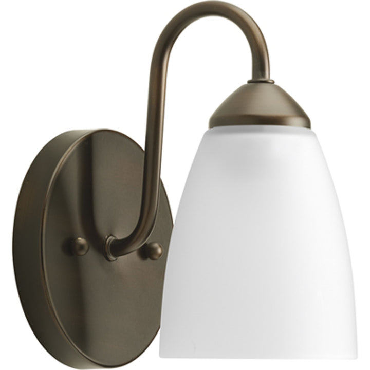 Gather One Light Bath in Antique Bronze - available from The Lighting Shoppe, trusted by Canadian homeowners