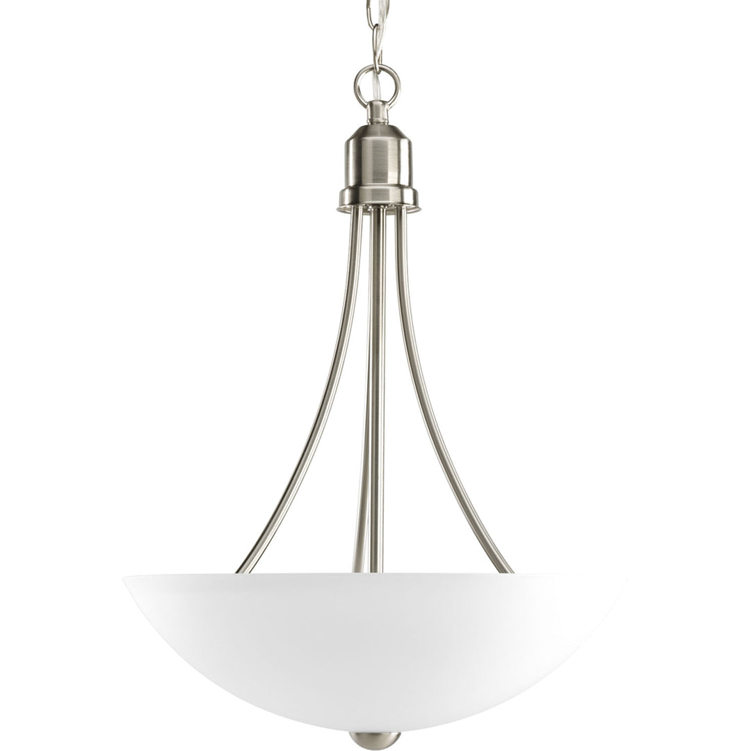 Progress Canada - P3914-09 - Two Light Foyer Pendant - Gather - Brushed Nickel