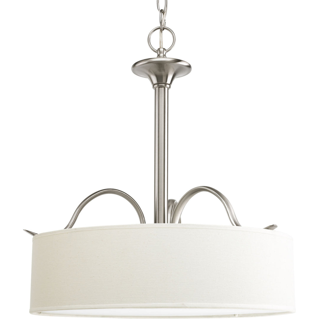 Inspire Three Light Pendant in Brushed Nickel - available from The Lighting Shoppe, trusted by Canadian homeowners