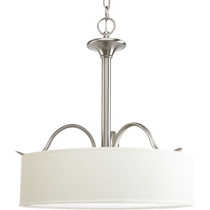 Inspire Three Light Pendant in Brushed Nickel - available from The Lighting Shoppe, trusted by Canadian homeowners