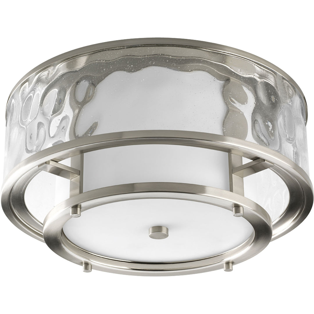 Progress Canada - P3942-09 - Two Light Flush Mount - Bay Court - Brushed Nickel