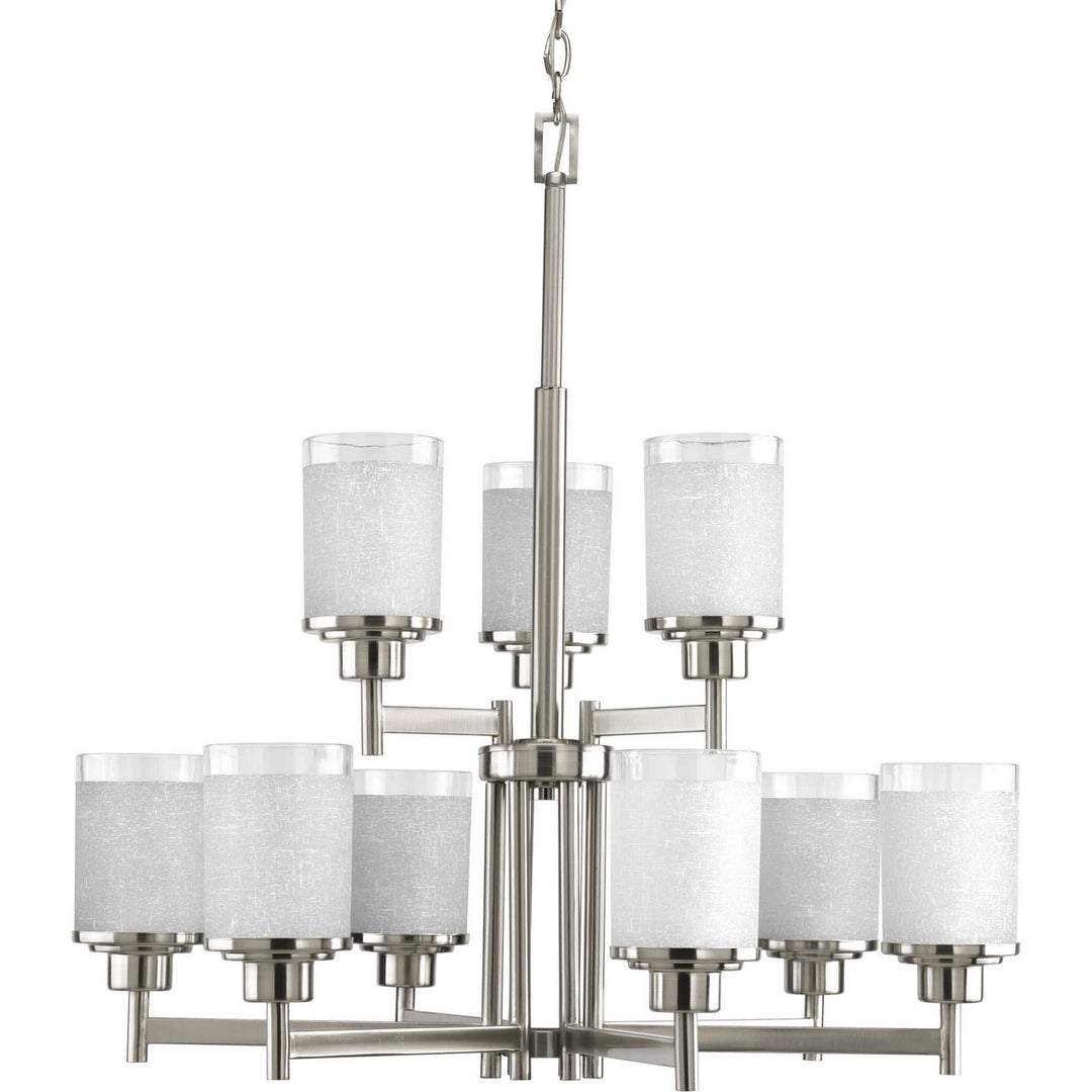 Progress Canada - P4626-09 - Nine Light Chandelier - Alexa - Brushed Nickel
