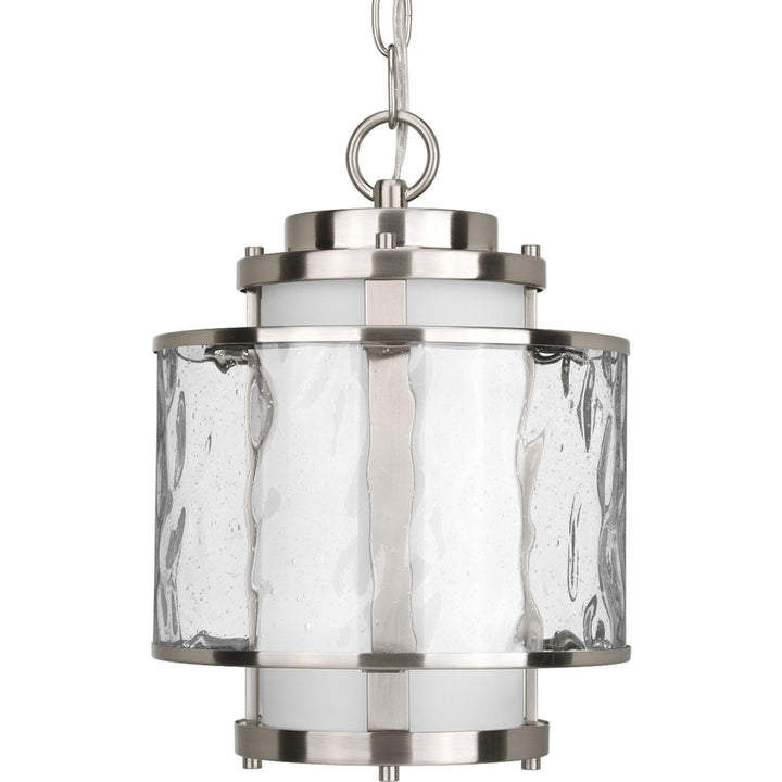 Progress Canada - P5589-09 - One Light Hanging Lantern - Bay Court - Brushed Nickel