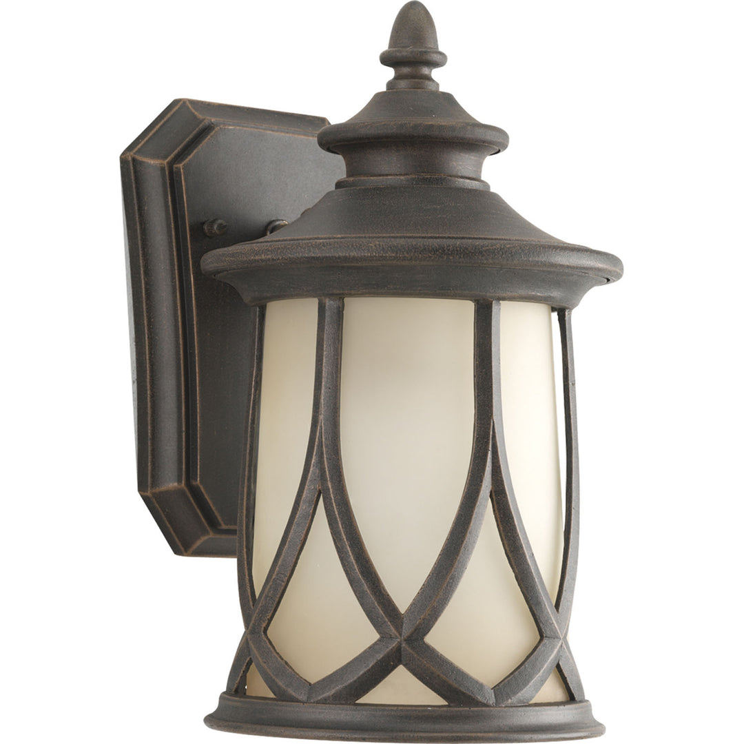 Resort One Light Wall Lantern in Aged Copper - available from The Lighting Shoppe, trusted by Canadian homeowners