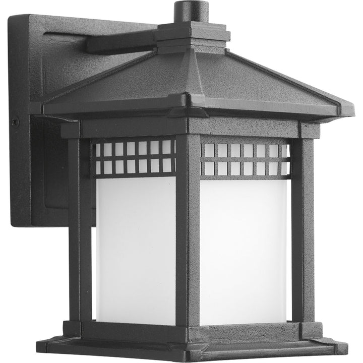 Merit One Light Wall Lantern in Black - available from The Lighting Shoppe, trusted by Canadian homeowners