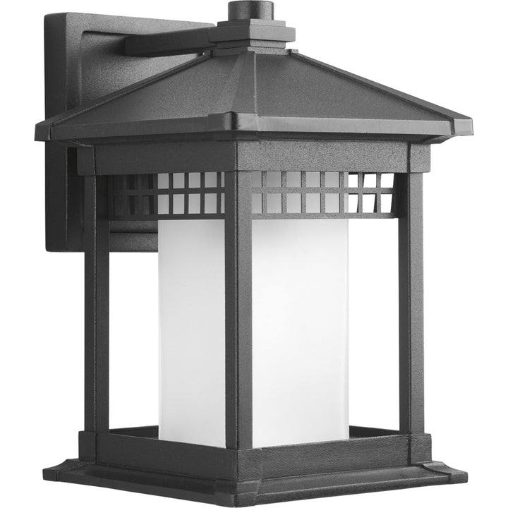 Merit One Light Wall Lantern in Black - available from The Lighting Shoppe, trusted by Canadian homeowners