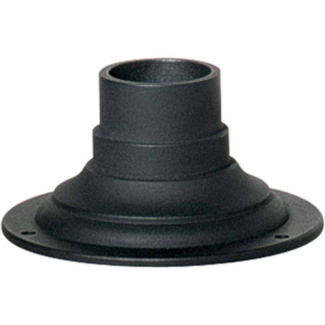 Pedestal Mount Pedestal Mount Adapter in Black - available from The Lighting Shoppe, trusted by Canadian homeowners
