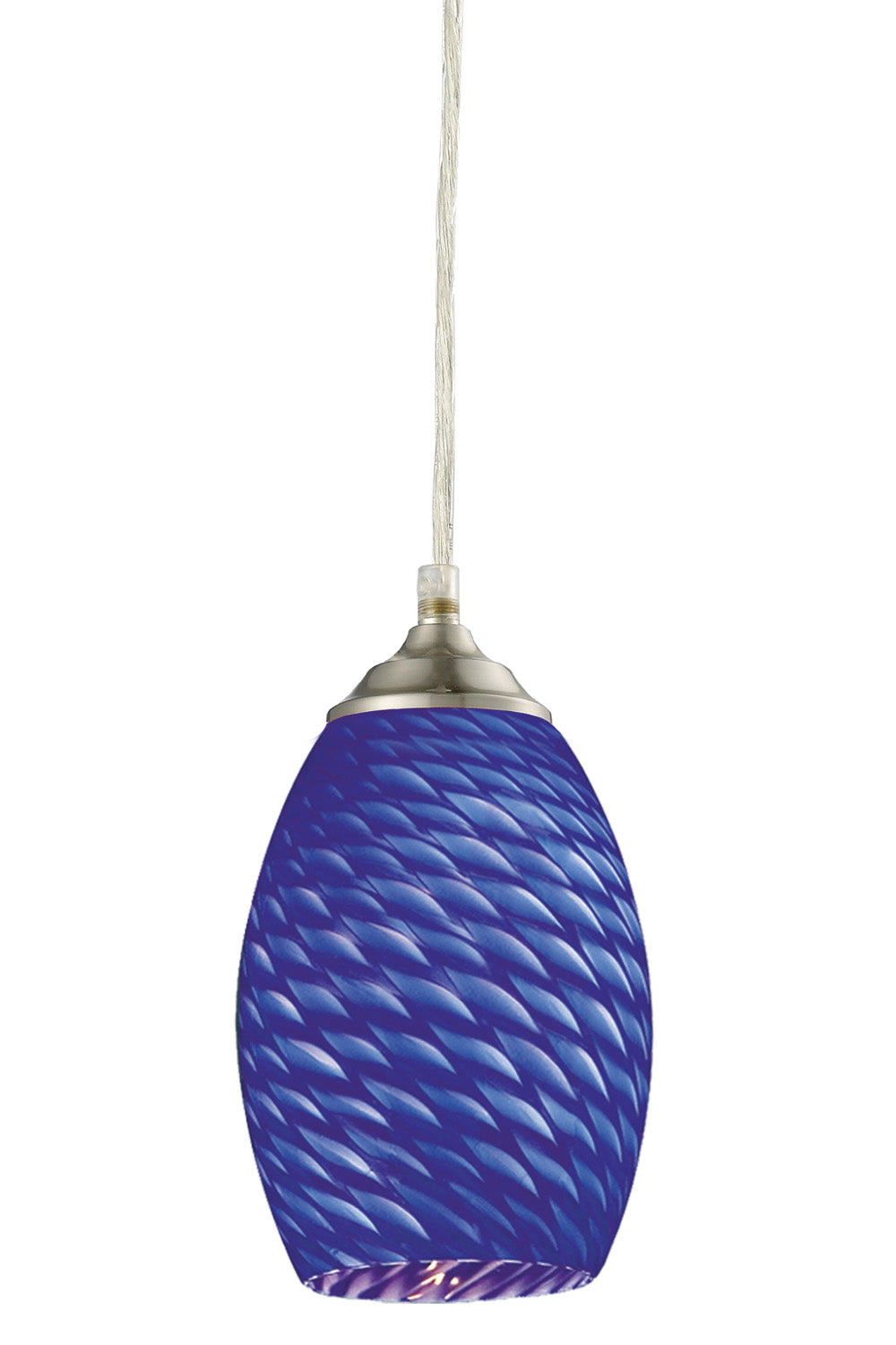 Jazz One Light Pendant in Brushed Nickel - available from The Lighting Shoppe, trusted by Canadian homeowners