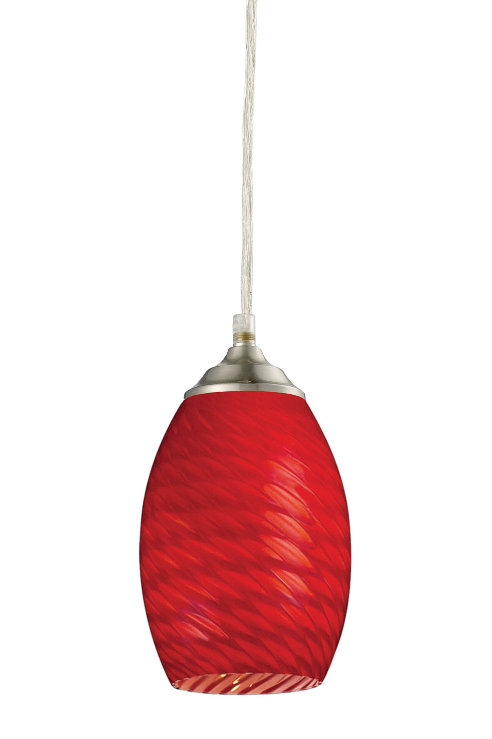 Jazz One Light Pendant in Brushed Nickel - available from The Lighting Shoppe, trusted by Canadian homeowners