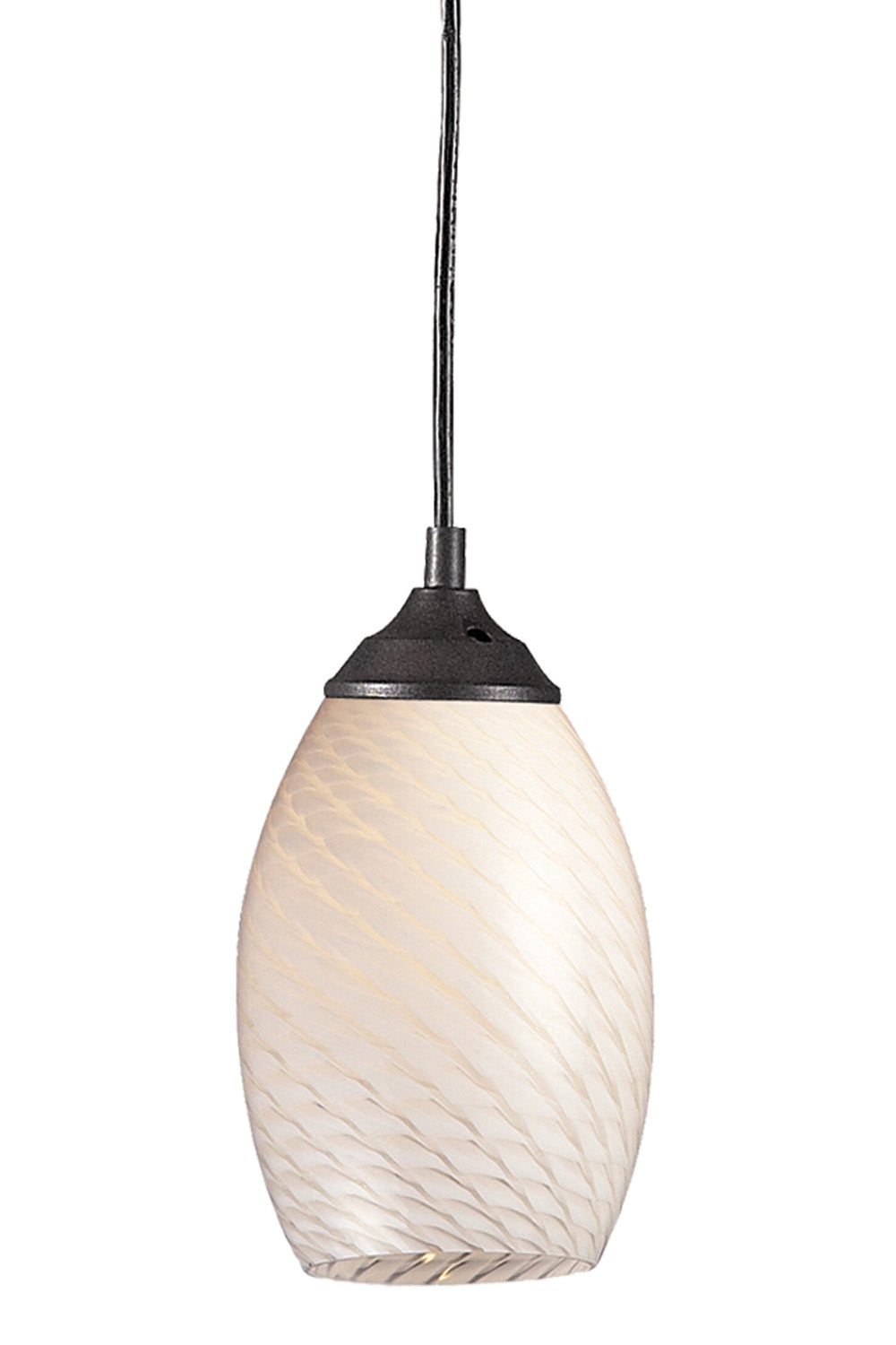 Jazz One Light Pendant in Sand Black - available from The Lighting Shoppe, trusted by Canadian homeowners