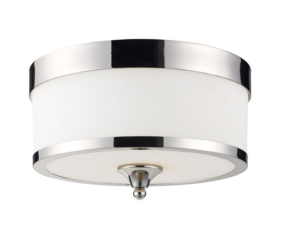 Cosmopolitan Three Light Flush Mount in Chrome - available from The Lighting Shoppe, trusted by Canadian homeowners