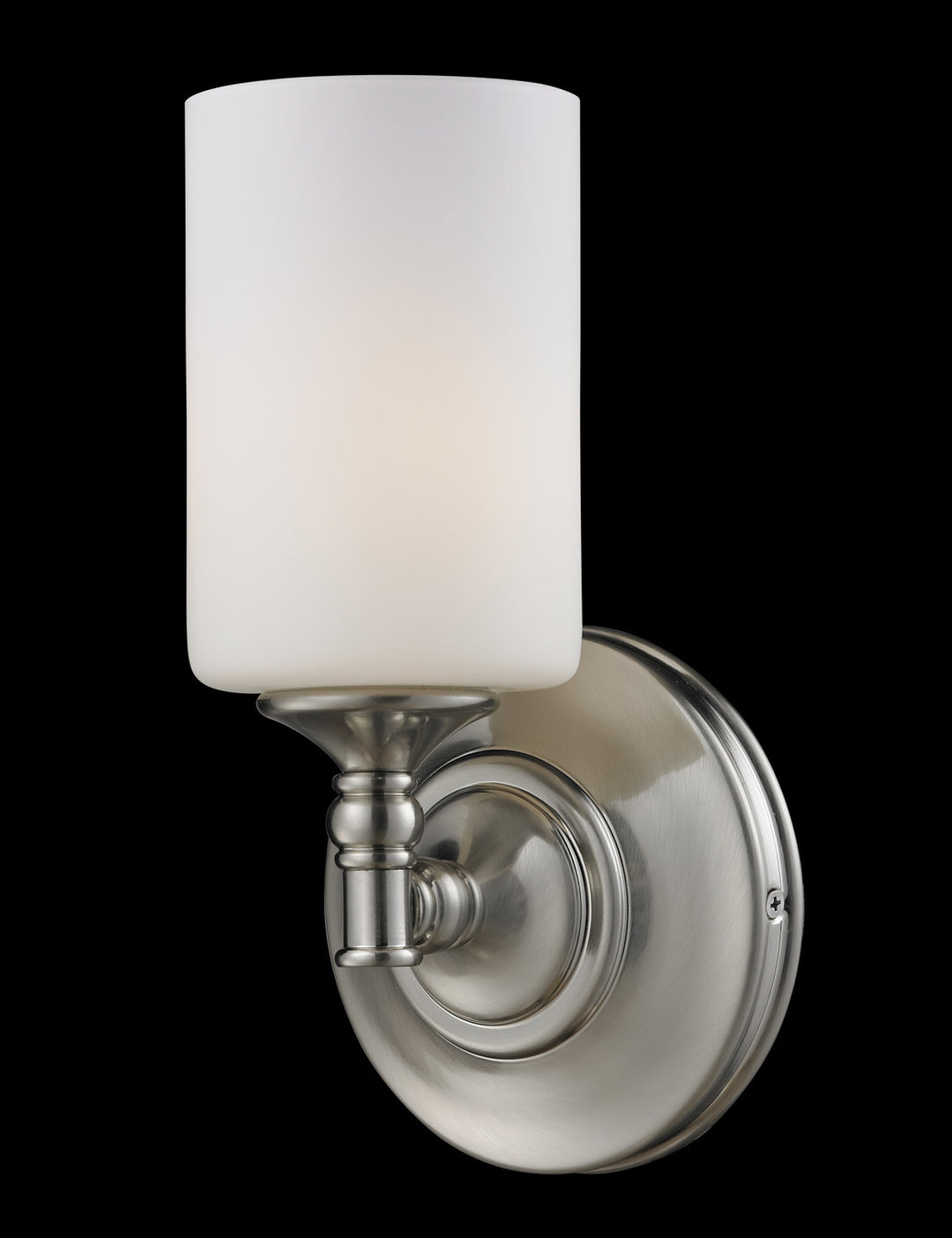 Cannondale One Light Wall Sconce in Brushed Nickel - available from The Lighting Shoppe, trusted by Canadian homeowners