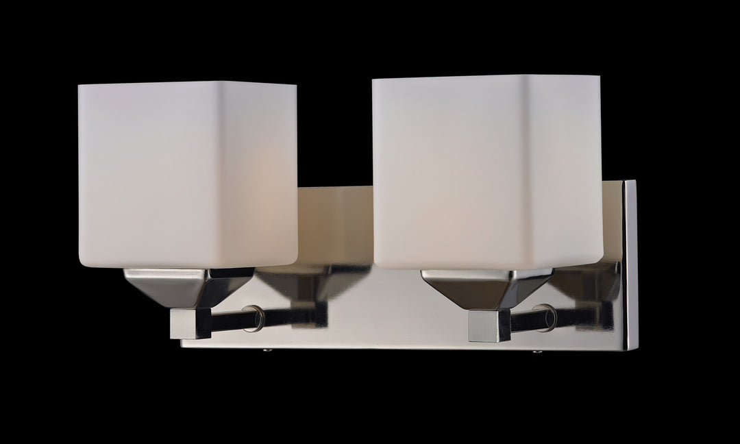 Z-Lite Canada - 2105-2V - Two Light Vanity - Quube - Chrome