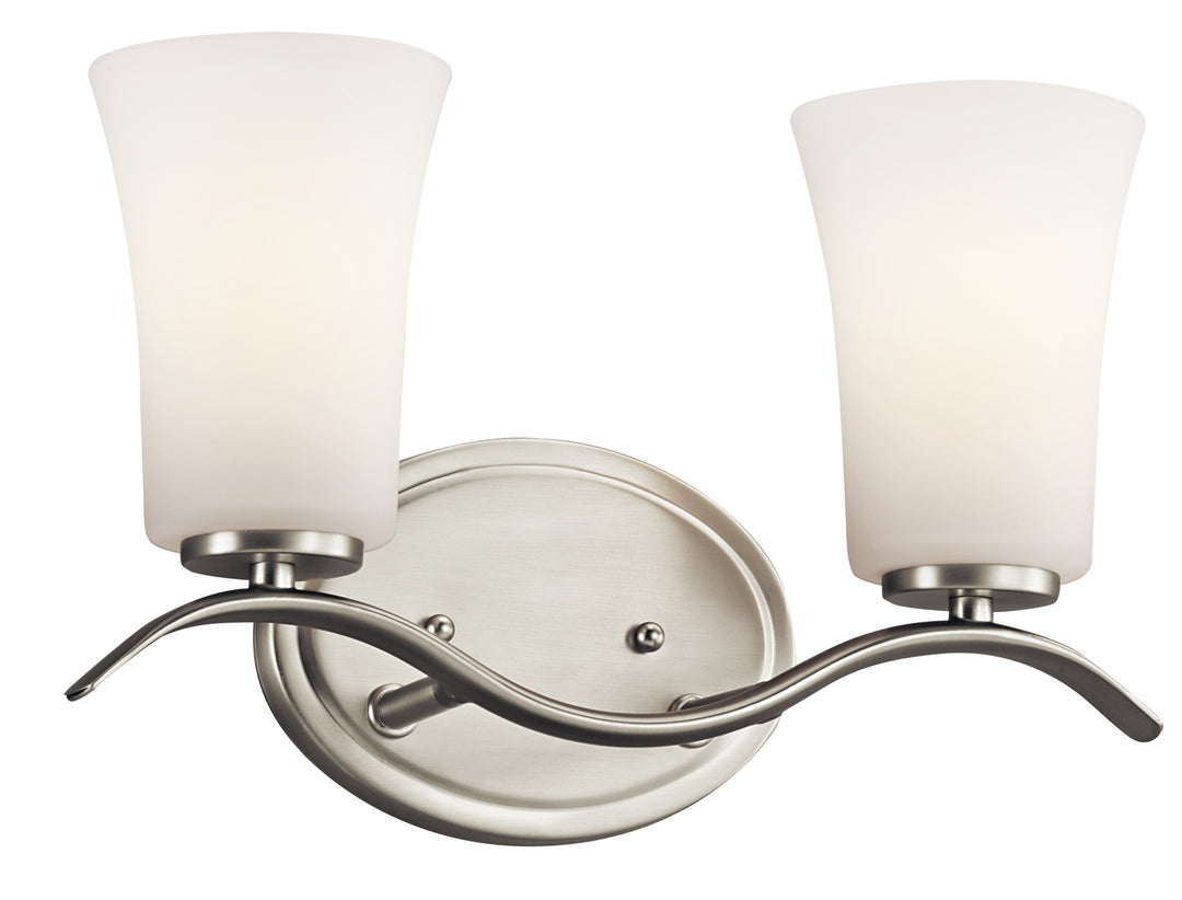 Kichler Canada - 45375NI - Two Light Bath - Armida - Brushed Nickel