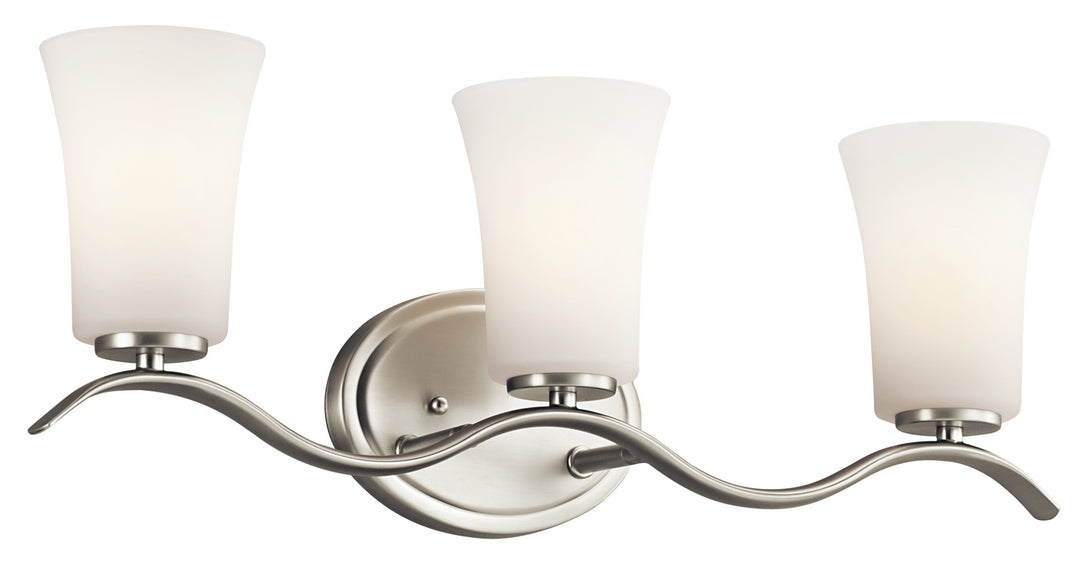 Kichler Canada - 45376NI - Three Light Bath - Armida - Brushed Nickel