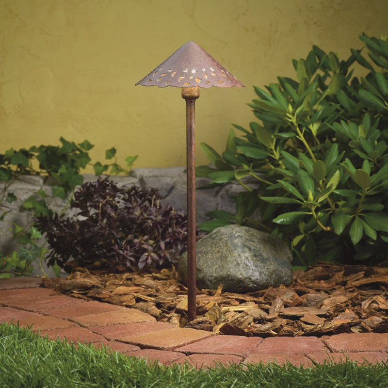 Kichler Canada - 15471TZT - One Light Hammered Roof - Textured Tannery Bronze