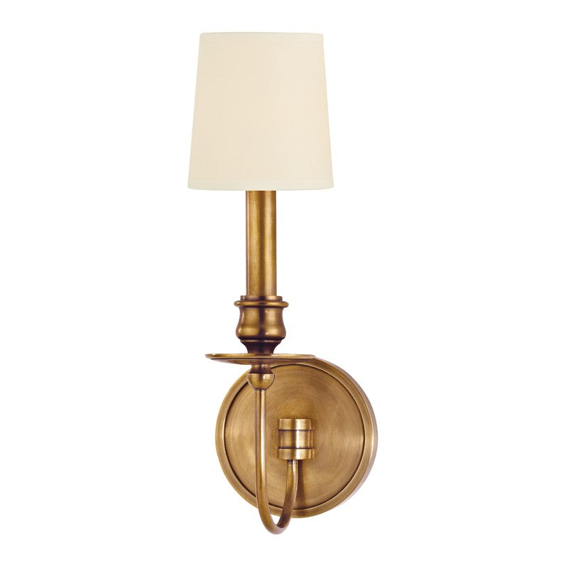 Hudson Valley Canada - 8211-AGB - One Light Wall Sconce - Cohasset - Aged Brass