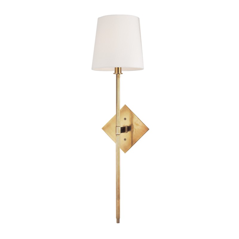 Hudson Valley Canada - 211-AGB - One Light Wall Sconce - Cortland - Aged Brass