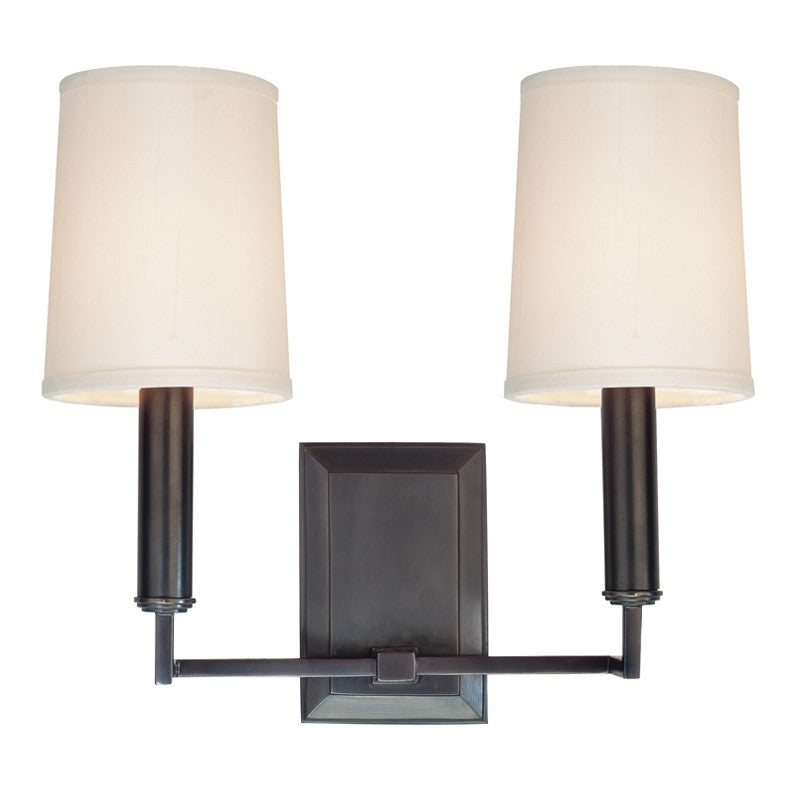 Hudson Valley Canada - 812-OB - Two Light Wall Sconce - Clinton - Old Bronze