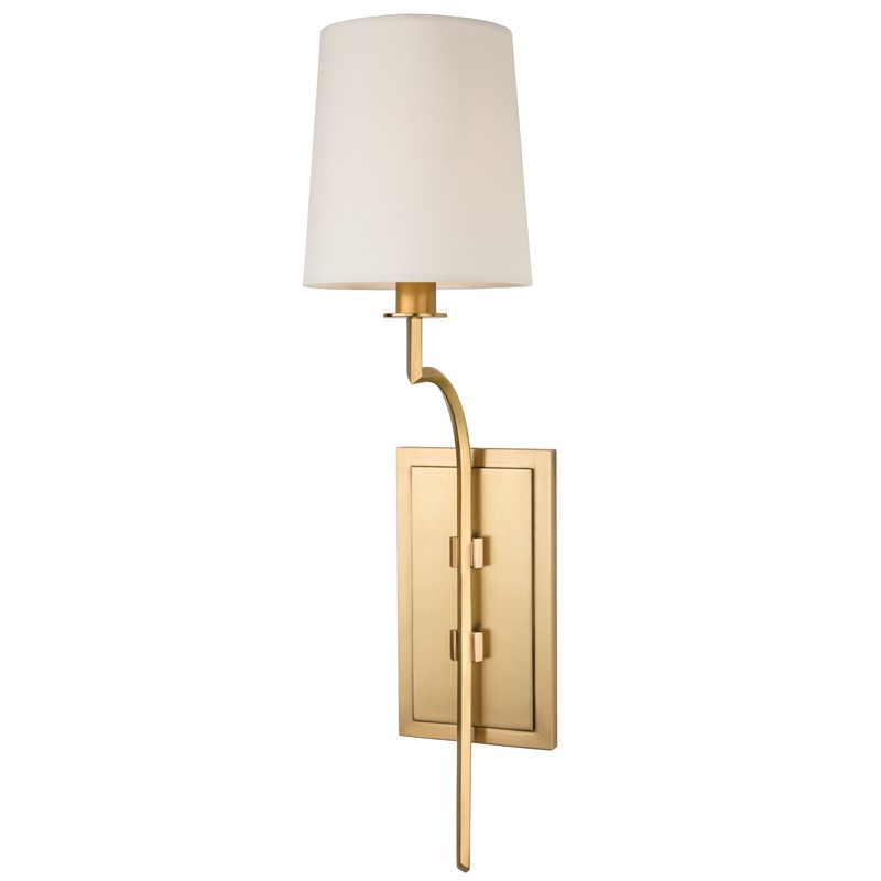 Hudson Valley Canada - 3111-AGB - One Light Wall Sconce - Glenford - Aged Brass