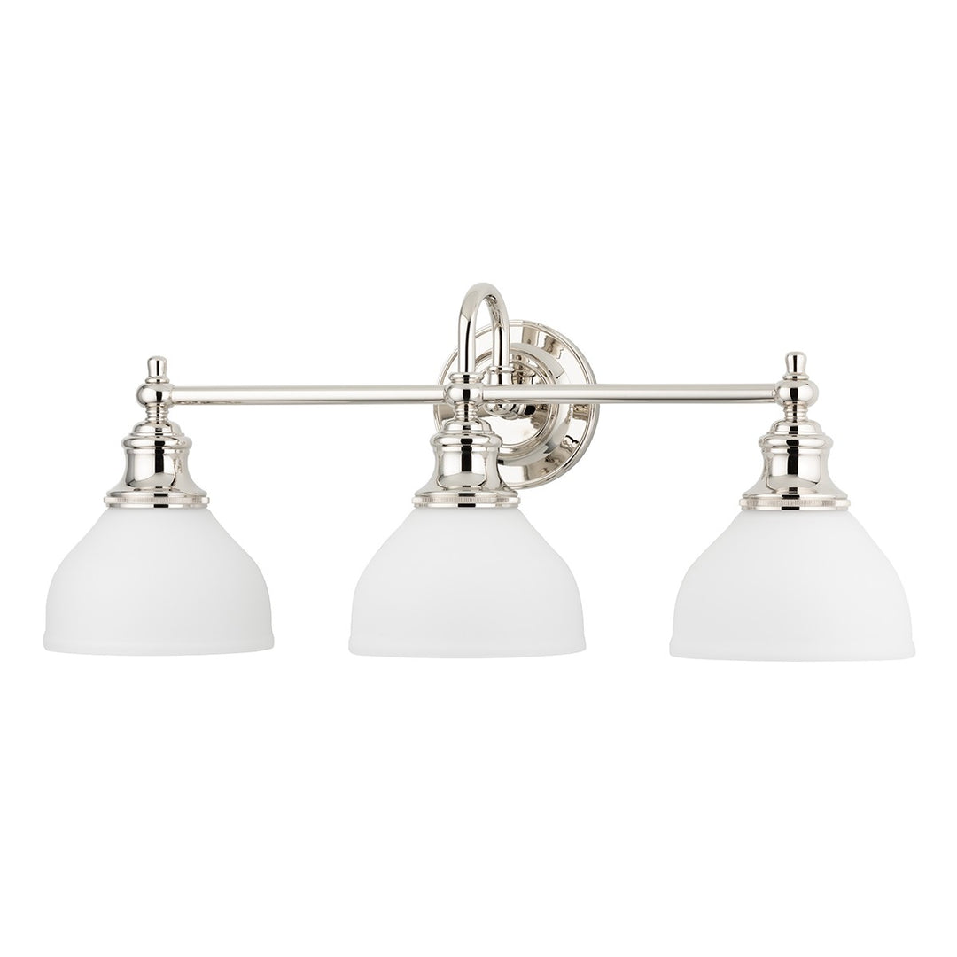 Hudson Valley Canada - 5903-PN - Three Light Bath Bracket - Sutton - Polished Nickel