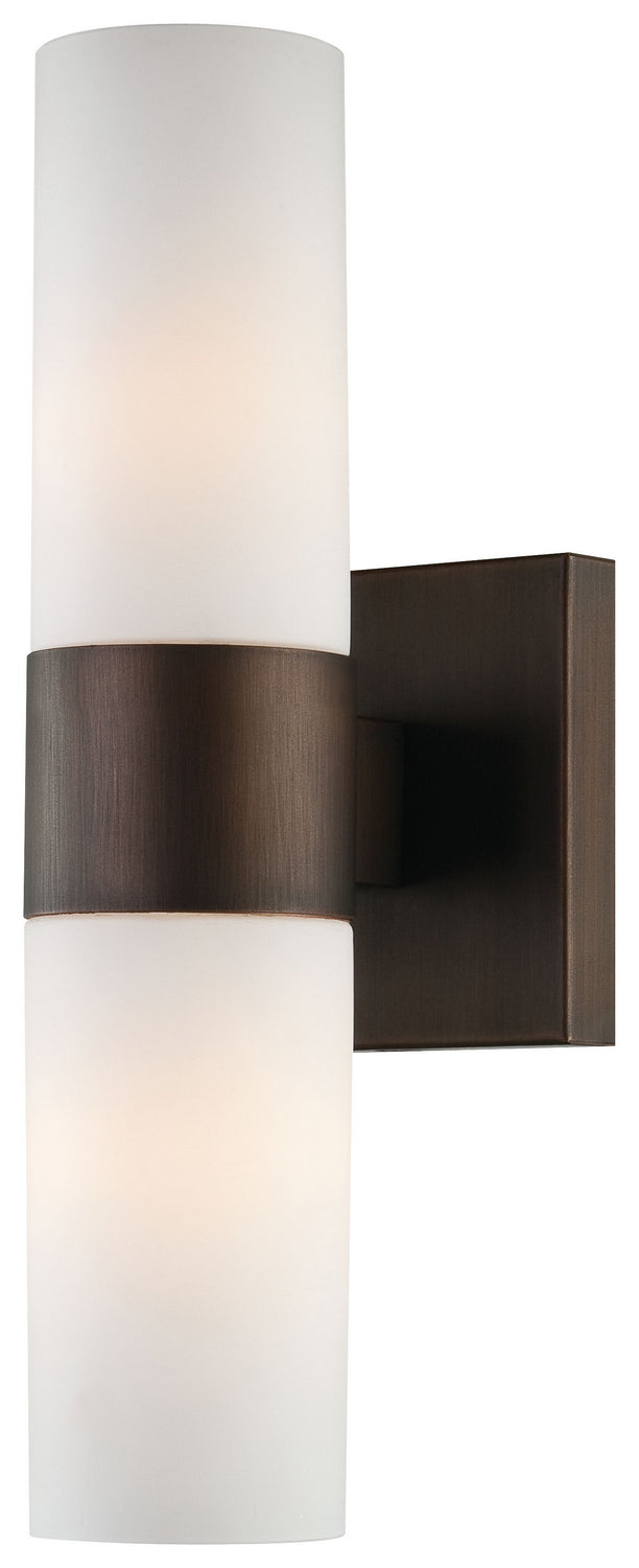 Two Light Wall Sconce in Copper Bronze Patina - available from The Lighting Shoppe, trusted by Canadian homeowners