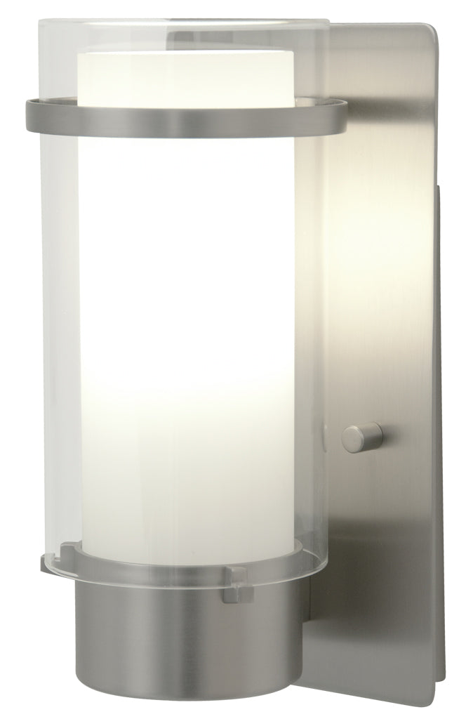 DVI Canada - DVP9062CH-OP - One Light Wall Sconce - Essex - Chrome w/Half Opal Glass